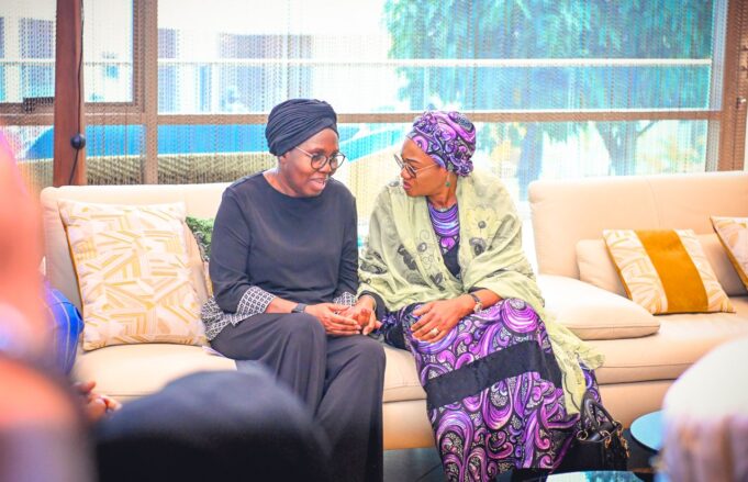 Remi Tinubu and Governor Akeredolu's wife Tinubu
