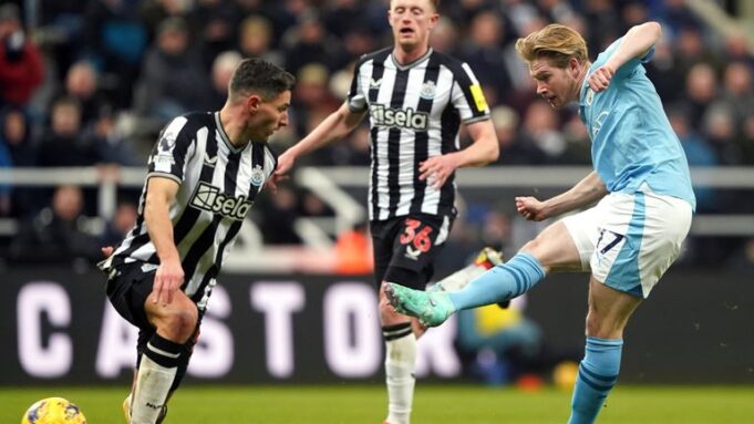 De Bruyne shines as Man City come from behind to stun Newcastle De Bruyne