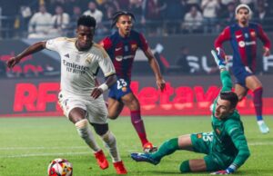 El Clasico: Xavi kicks as Real Madrid beat furious Barcelona Madrid Barcelona