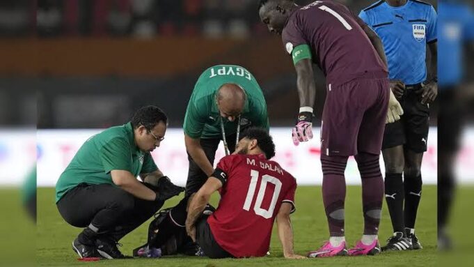 Salah injury at AFCON 2023 Salah, Cape Verde