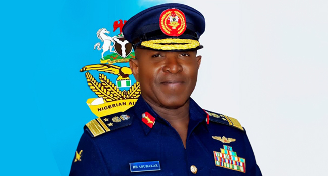 Chief of Air Staff, Air Marshal Hasan Bala Abubakar Recruitment test
