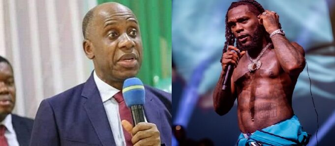 Amaechi and Burna Boy Burna Boy