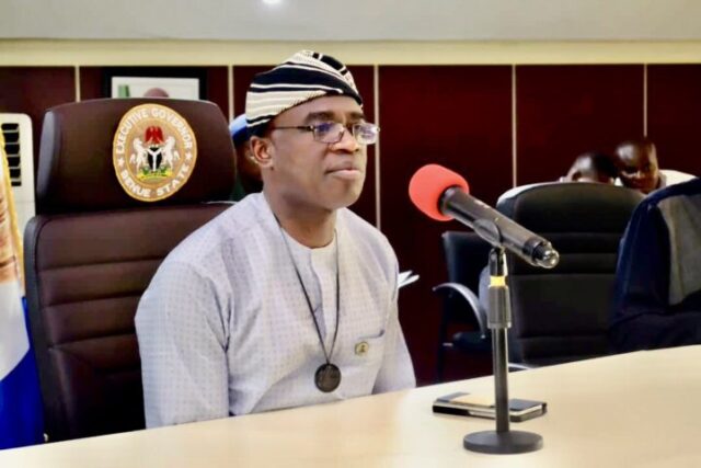 Benue governor declares war on insecurity Holiday, Alia, Lobi Stars, Governor, Benue