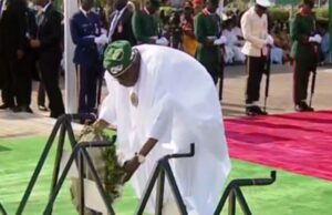 AFRD: Tinubu, Akpabio, CJN, Service Chiefs honour fallen heroes Tinubu