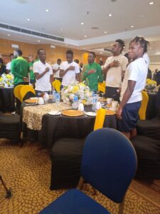 Super Eagles in Abuja