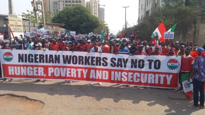 Nationwide protest, NLC