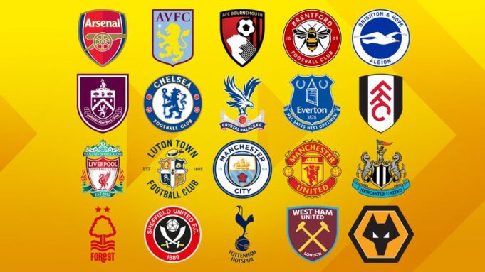 Premier League clubs Premier League clubs