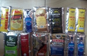 Insecurity: Zulum bans sale of alcohol in Borno Sachets alcoholic drinks