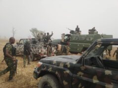 Troops repel ISWAP attack on army base in Borno Women, Troops