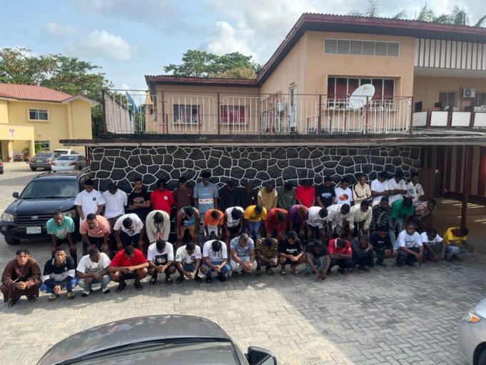 Internet fraudsters in Lagos