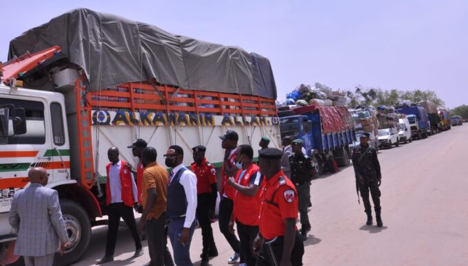 EFCC intercepts 21 food-loaded trucks into neighbouring countries EFCC