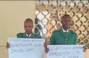 Army dismisses soldiers over theft of cables at Dangote refinery Soldiers