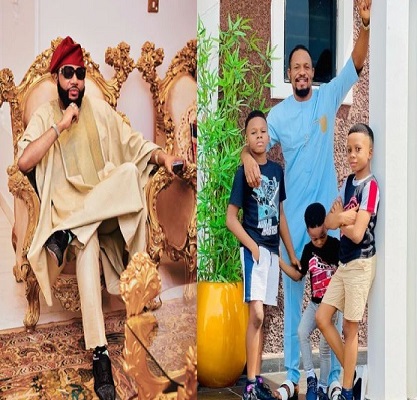 E-Money and Junior Pope’s children E-Money