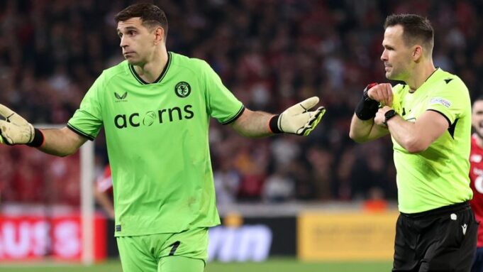 Emi Martinez in Europa Conference League Europa Conference League