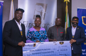 FirstBank rewards customers with N170m, millionaires emerge FirstBank