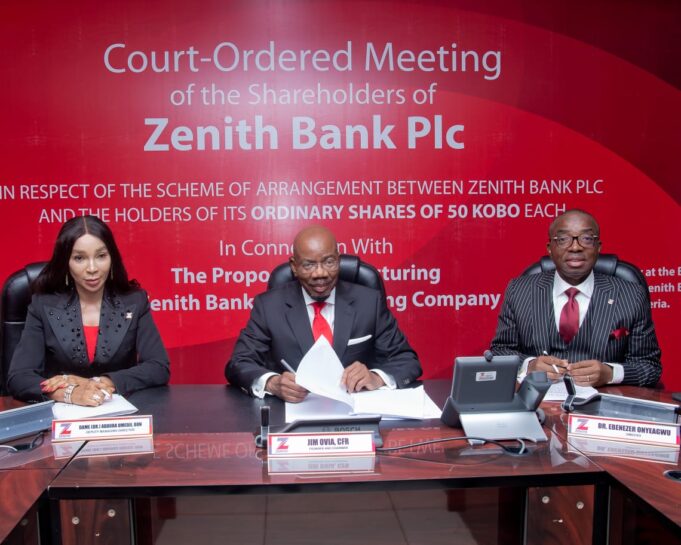 Zenith Bank shareholders