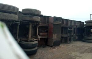 Petrol truck crushes six to death in Ibadan Truck, Travellers