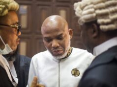 Lawyer withdraws from Nnamdi Kanu’s case Lawyer, Courtroom, NMA, DSS, Court, Kanu