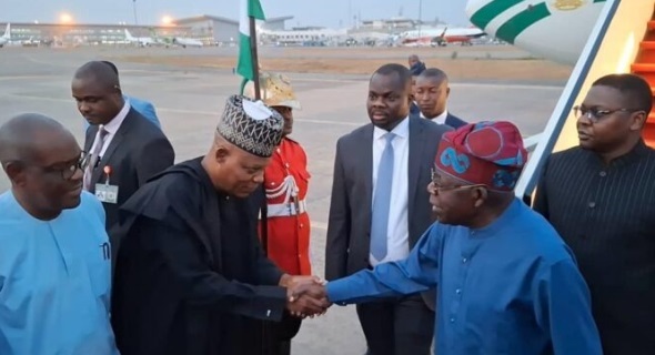 Tinubu returns to Abuja Tinubu Abuja