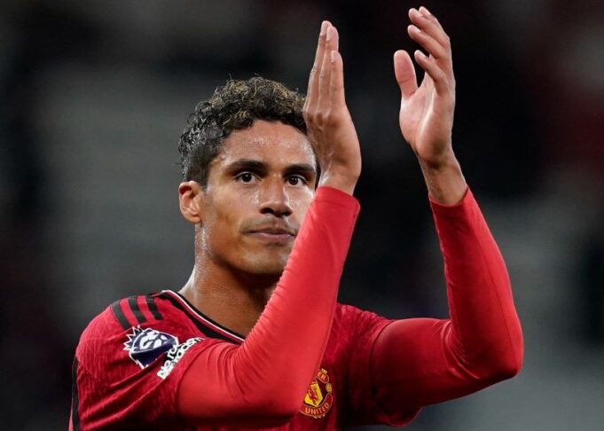Manchester United defender Raphael Varane Varane