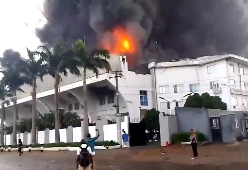 Christ Embassy Church headquarters on fire Pastor Oyakhilome