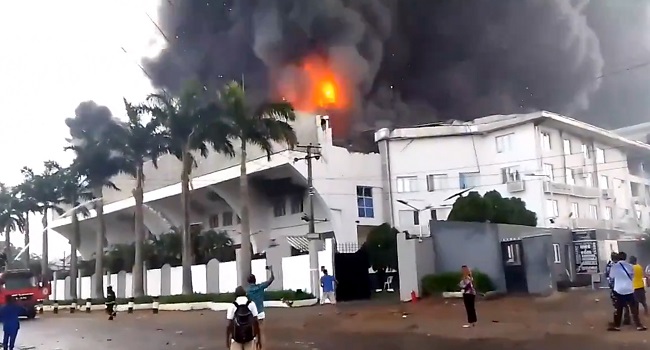 Christ Embassy fire outbreak Pastor Oyakhilome