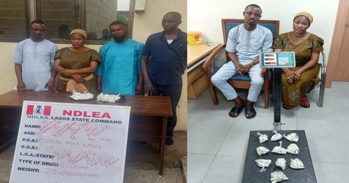 NDLEA arrests intending pilgrims with 200 wraps of cocaine Intending pilgrims