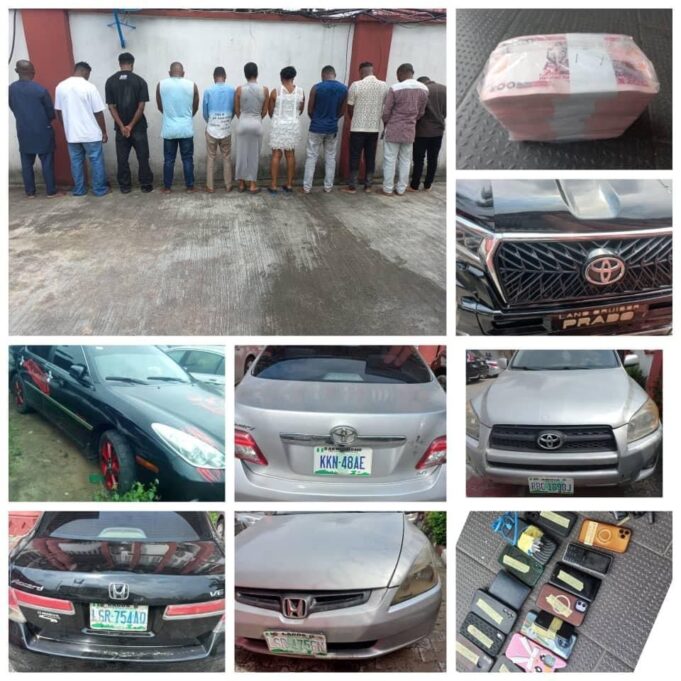 EFCC arrests 11 internet fraudsters in Akwa Ibom EFCC