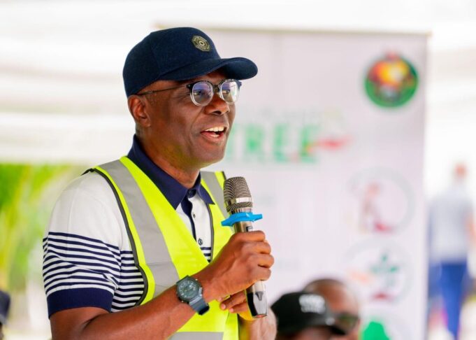 Lagos State Governor Babajide Sanwo-Olu Environmental sanitation