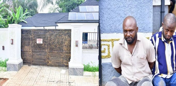 NDLEA arrests wanted drug baron and associate in village mansion Mansion
