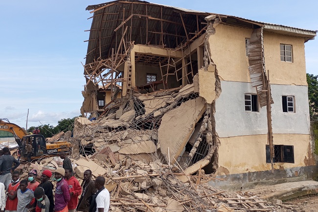 Plateau school building collapse Plateau school building