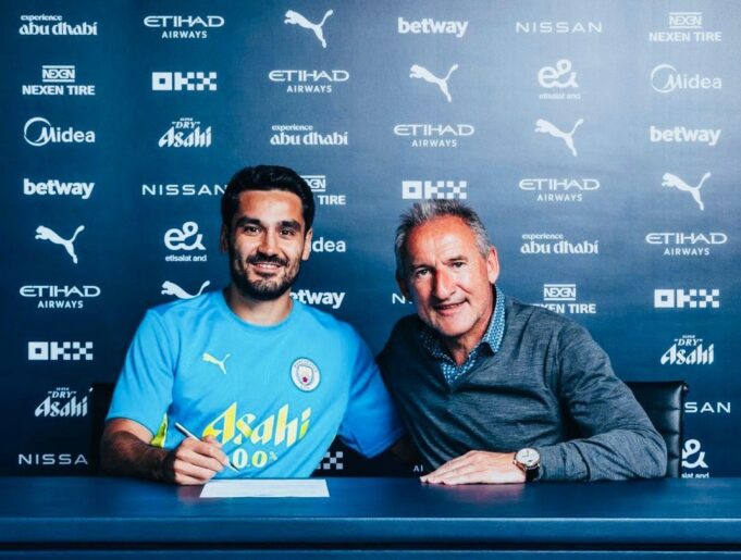 Man City re-sign Ilkay Gundogan Gundogan