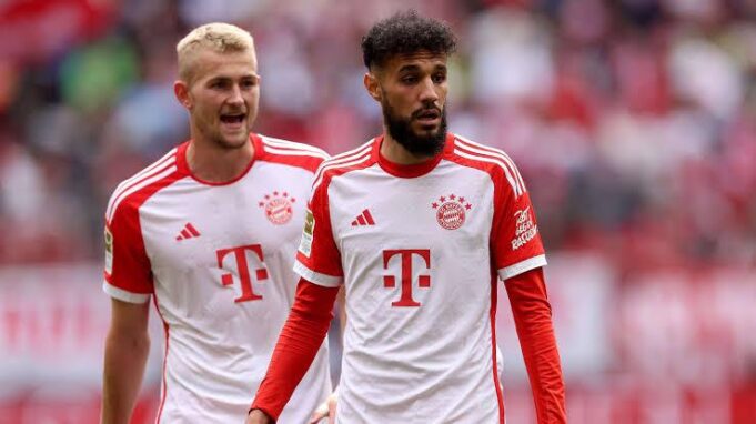 Matthijs de Ligt and Noussair Mazraoui De Ligt