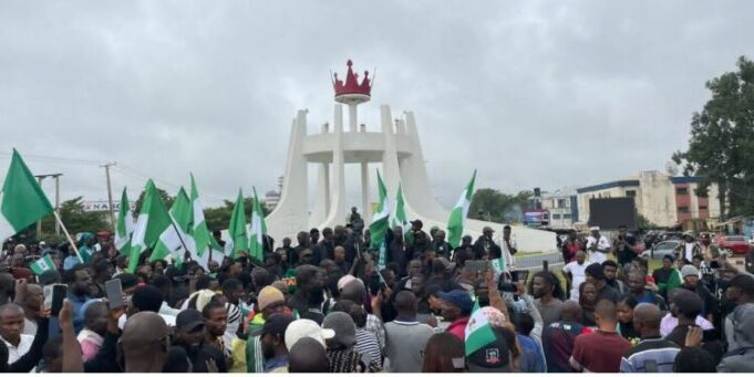 Plateau protest Protesters