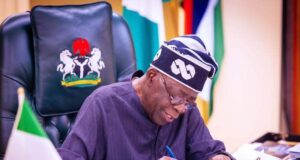 Tinubu signs Electoral Bill into law Grant, Tinubu