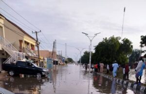 Flood takes over Maiduguri, residents displaced, govt orders evacuation Maiduguri flood