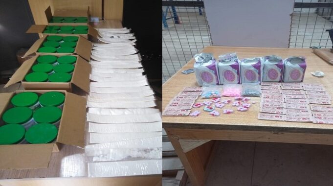 NDLEA intercepts drugs hidden in sanitary pads and hair cream Hair cream