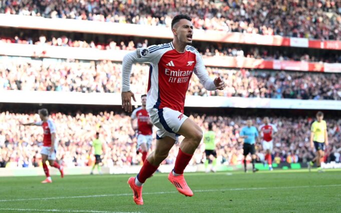 Arsenal thrash Southampton at Emirates in Premier League Saka