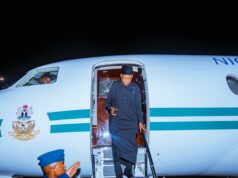 Shettima returns to Nigeria after UNGA81 in New York Shettima, Samoa