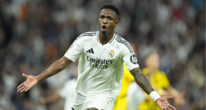 Arsenal mull deal for Real Madrid’s Vinicius Jr amid interest in Alvarez Vinicius