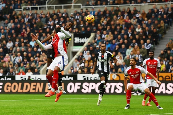 Arsenal vs Newcastle in Premier League Newcastle