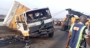 Truck driver crushes motor boy to death in Lagos Motor boy, Police officer