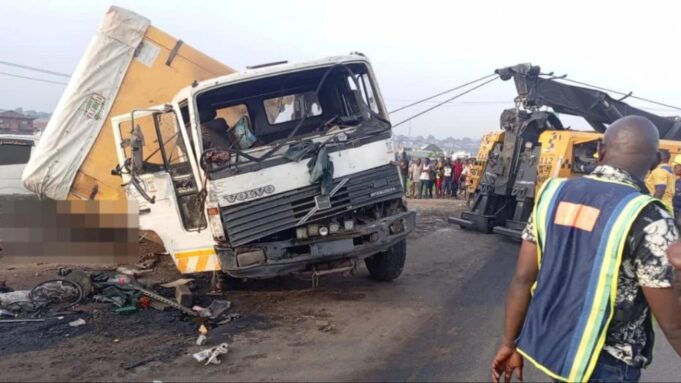 Lagos accident Motor boy, Police officer