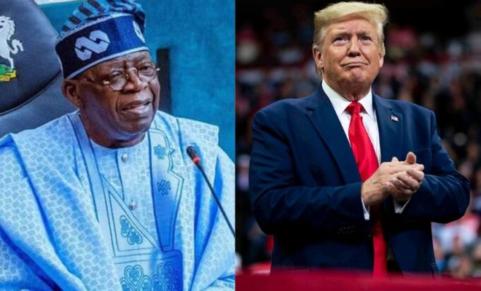 Tinubu and Trump Tinubu