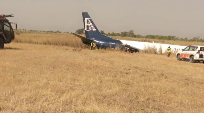 Cargo plane crash-lands at Abuja airport Cargo