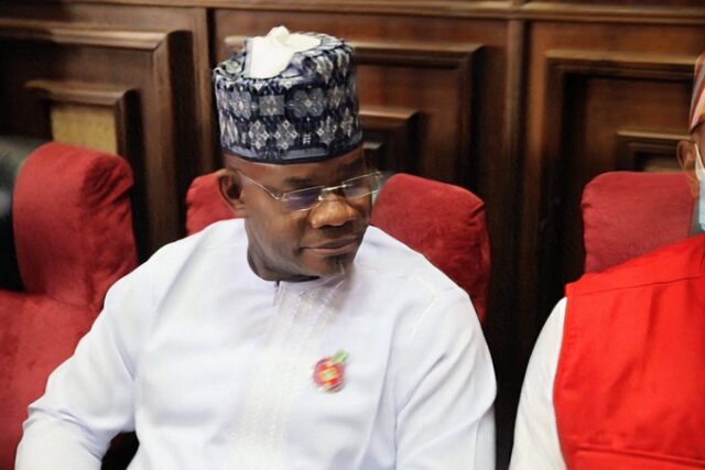 Court reserves ruling on key property documents in Yahaya Bello trial Court