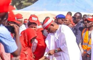 Governor empowers women with goats, promises youths rams, cows Governor goats