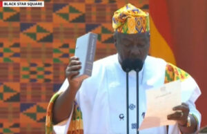 John Mahama sworn in as Ghana’s president Mahama