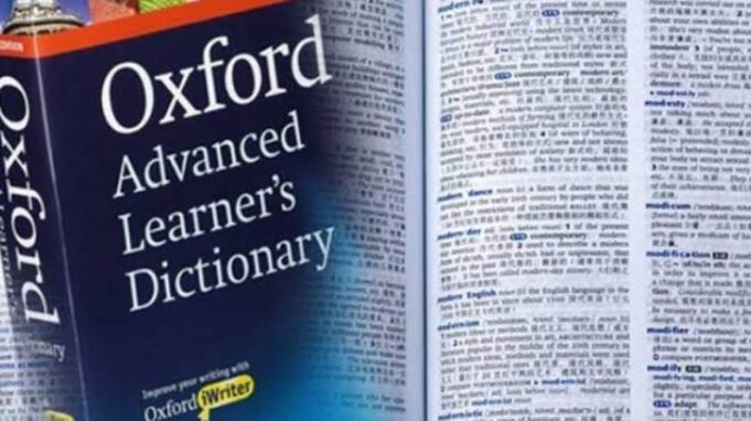 Oxford Dictionary