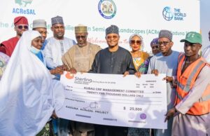 ACReSAL: Kaduna communities receive over N375m support